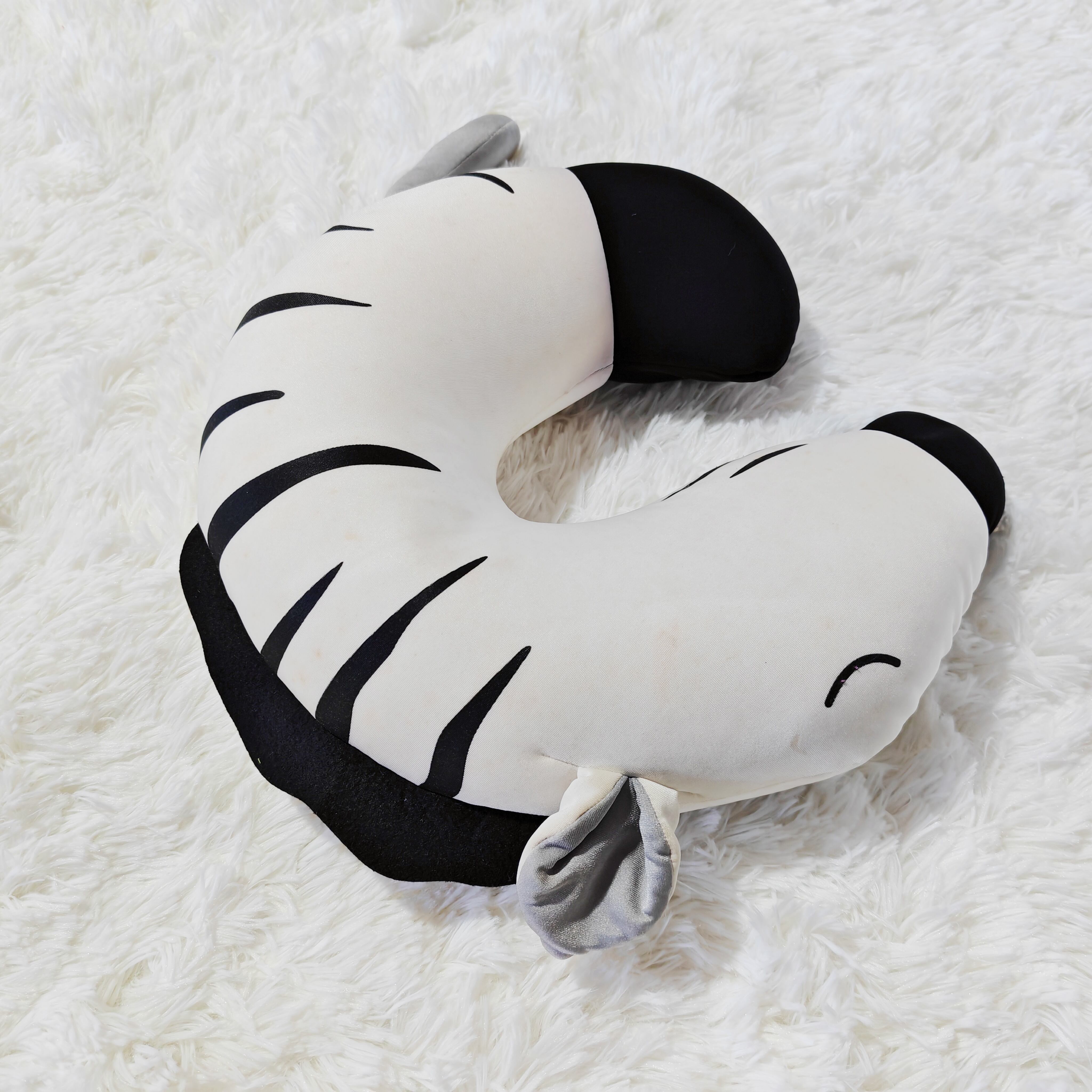 Cute Animal Face design Neck Travel Pillow Digital Printed manufacture