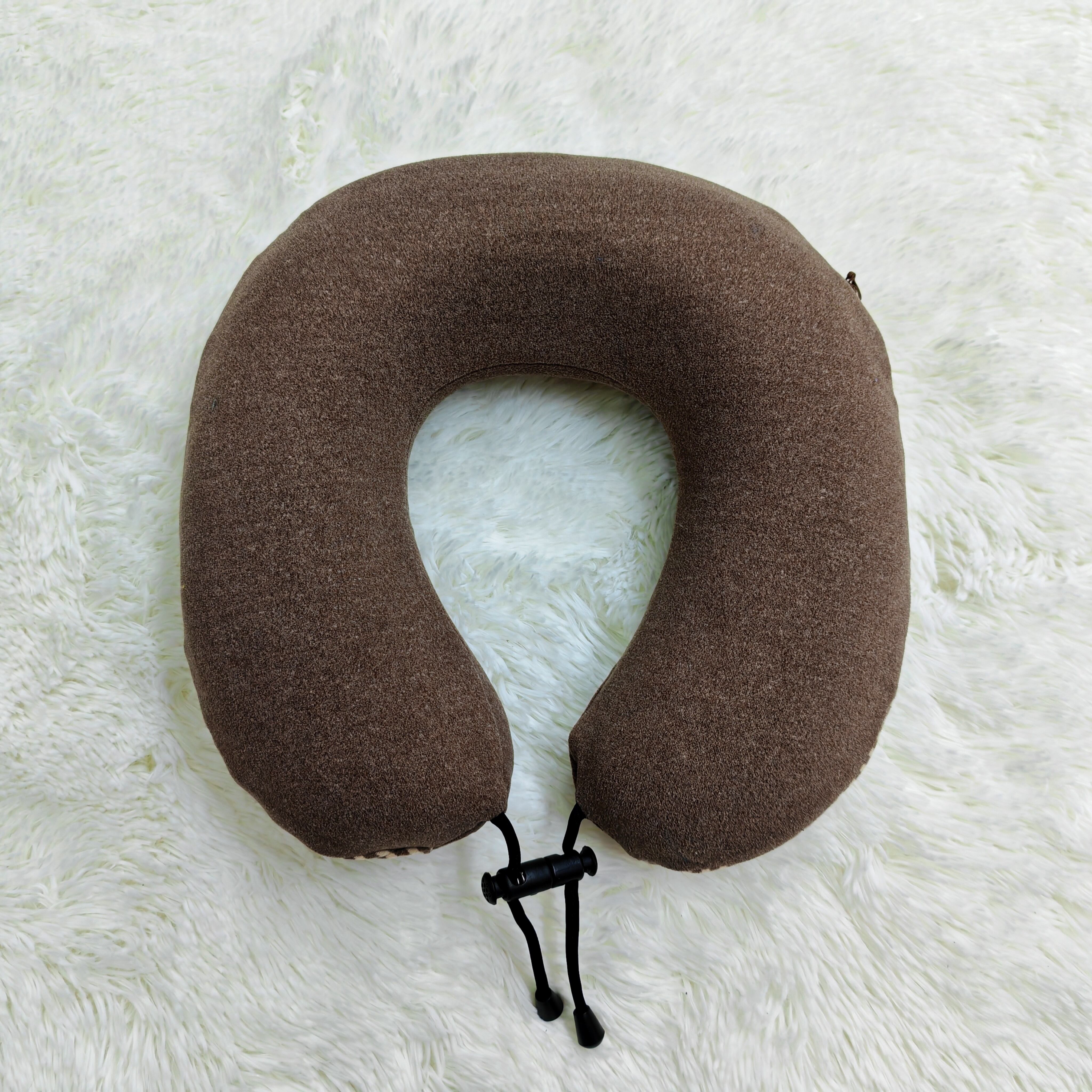 Comfortable Removable Memory Foam Neck Pillow with Eye Mask supplier