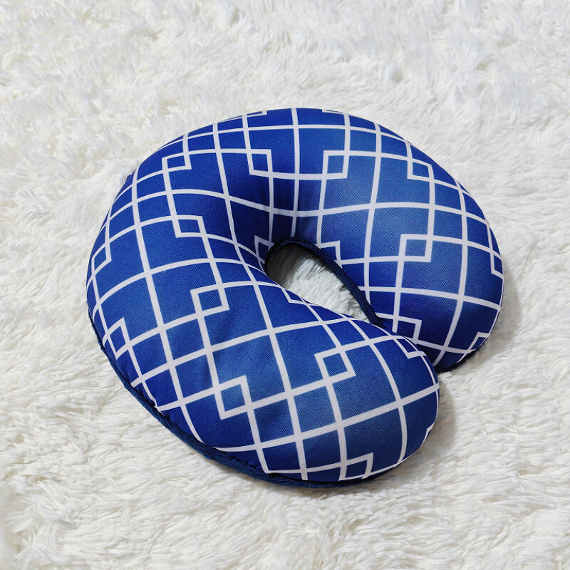  Spandex Micro-beads Printed Travel Neck Pillow details