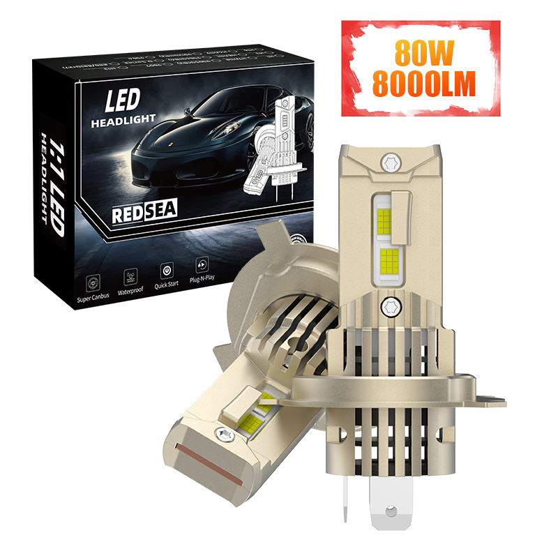 R300 LED Headlight --- RedSea's Exclusive Halogen 1:1 Size, Plug-and-Play Wireless Headlight