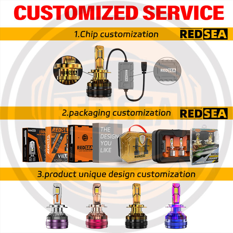 REDSEA R33B Car Led Headlight Bulb 330W 33000lm