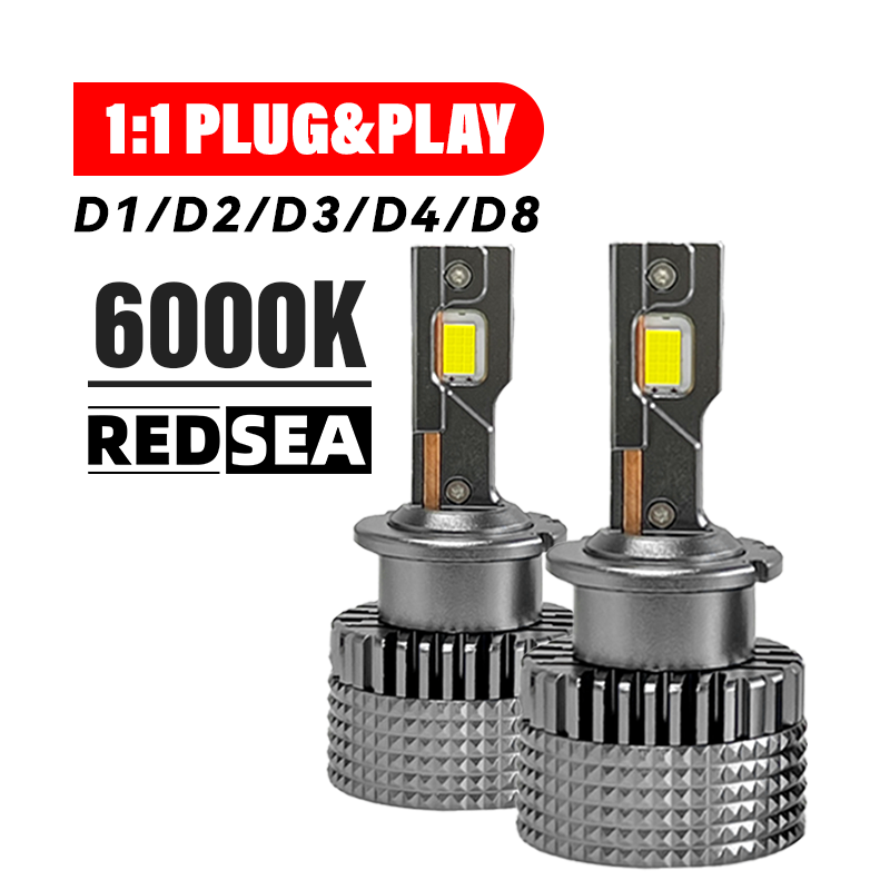 redsea d series car led headlight 90w 9000lm-1