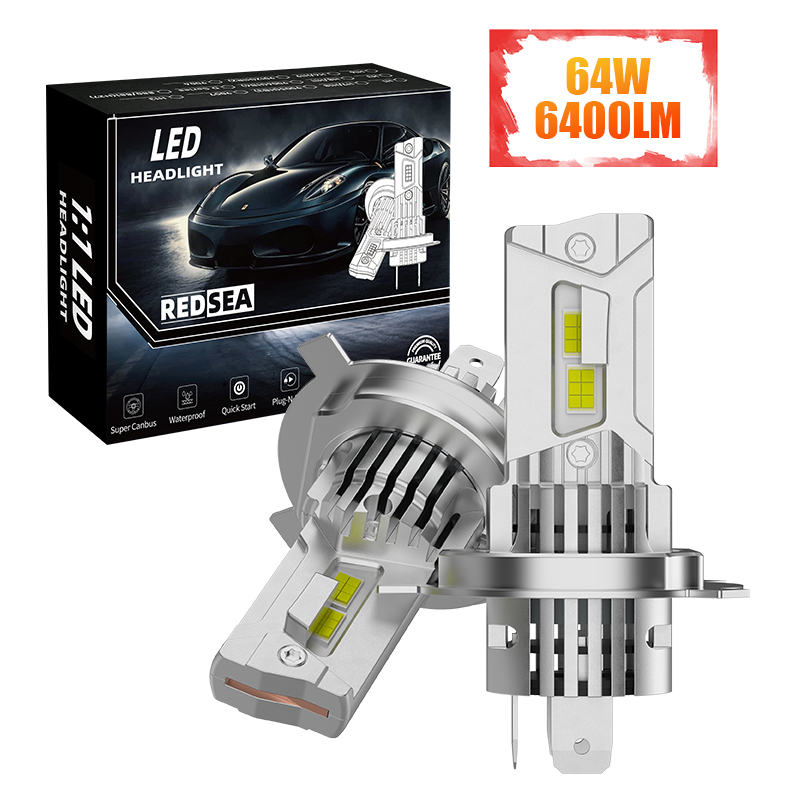 R200 LED Headlight --- RedSea's Exclusive Halogen 1:1 Size, Plug-and-Play Wireless Headlight