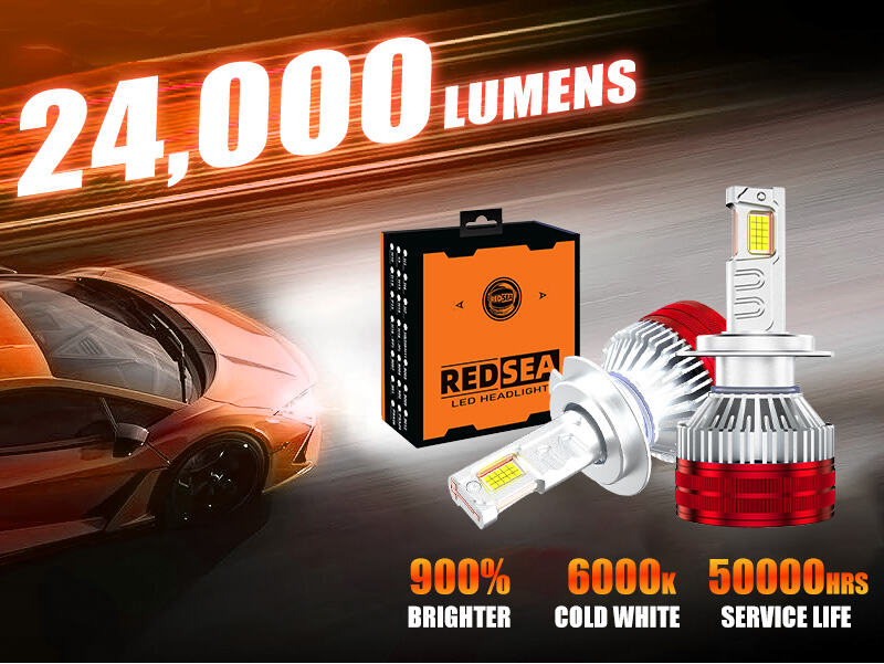 redsea r3 pro led headlight bulbs 240w 24000lm-3