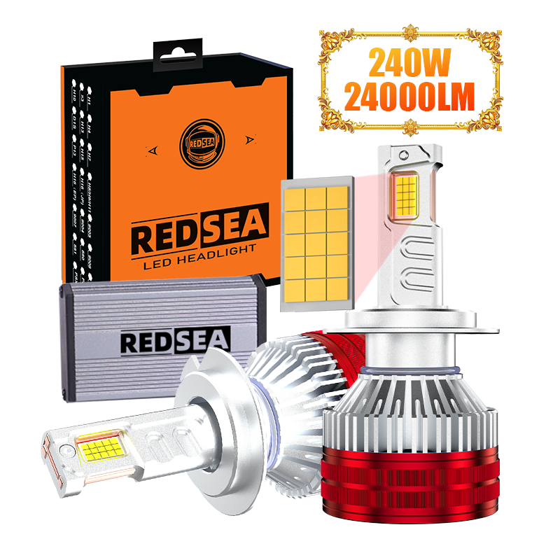 REDSEA R3 Pro LED Headlight Bulbs 240W 24000lm