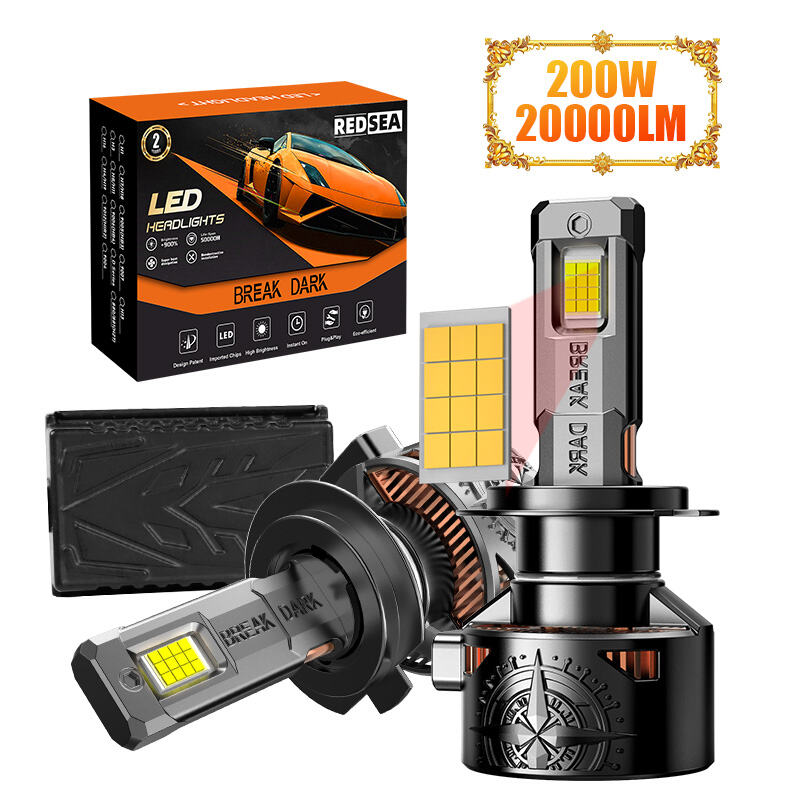 REDSEA R20B Car Led Headlight 200W 20000lm