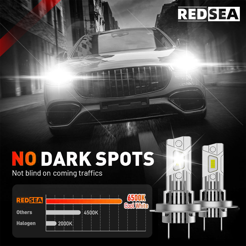 R200 LED Headlight --- RedSea's Exclusive Halogen 1:1 Size, Plug-and-Play Wireless Headlight