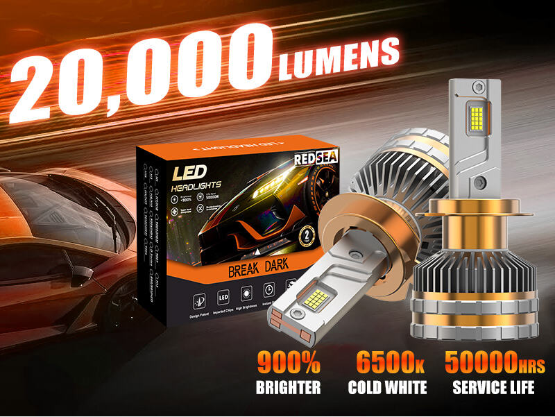 1REDSEA R45 Led Car Headlight Bulbs 200W 20000lm(8ea12f455c).jpg