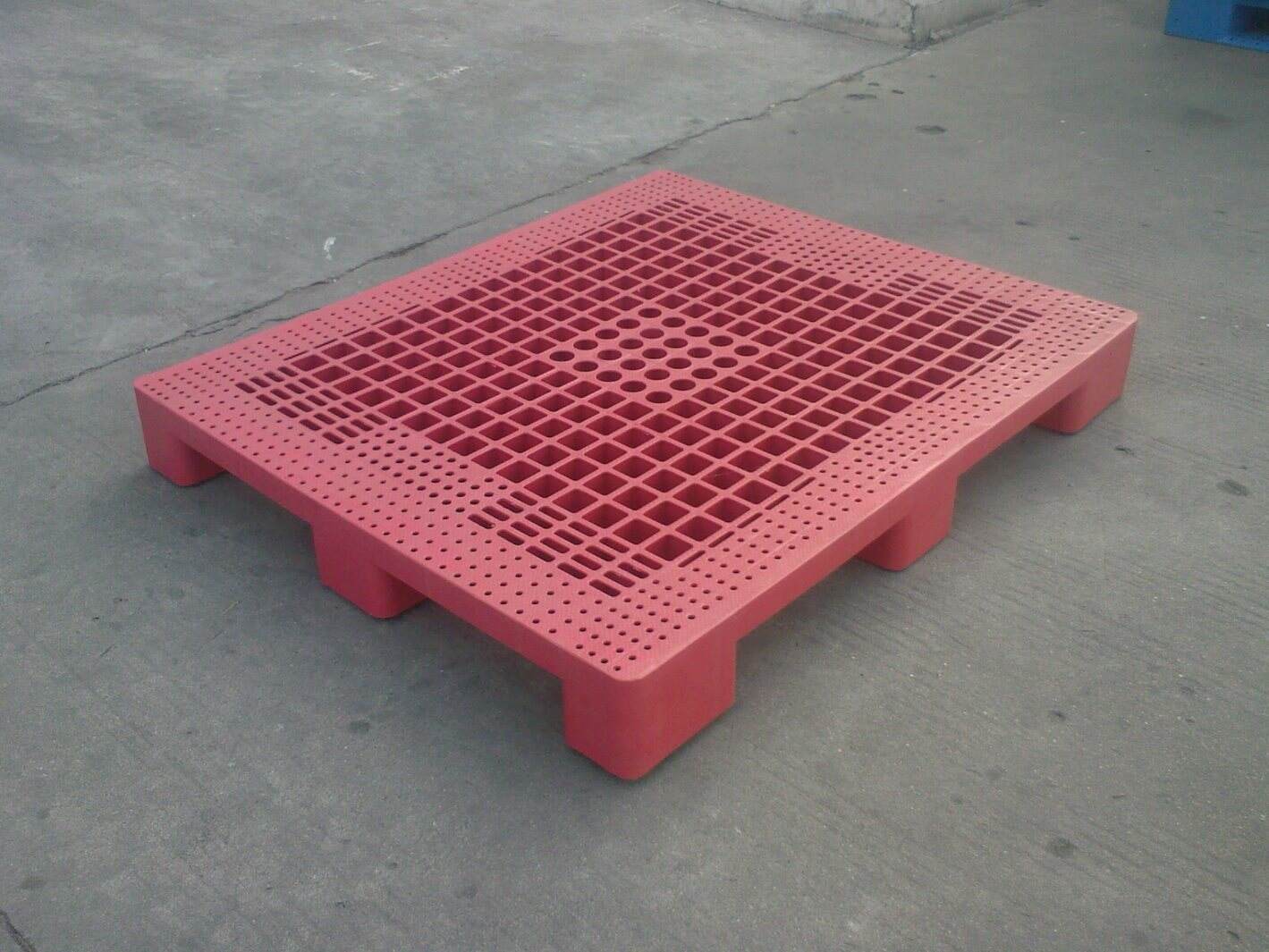 Cheap-Price-Warehouse-Supermarket-Turnover-Mesh-Surface-9-Feet-Plastic-Pallet