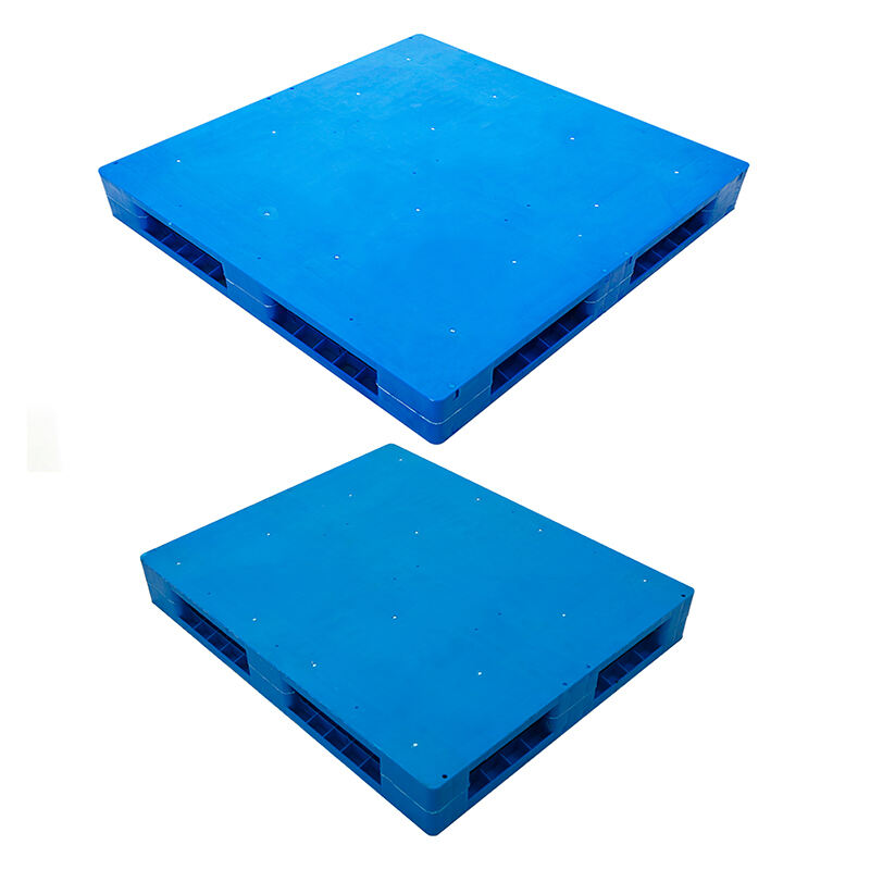 1100x900mm Small Double face plastic pallet hdpe plastic display pallet supplier