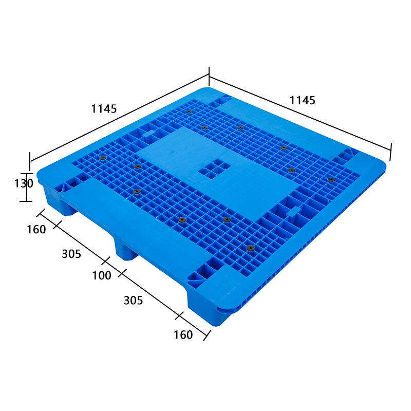 1145*1145 Food Grade Industrial Warehouse Storage Logistics Plastic pallets