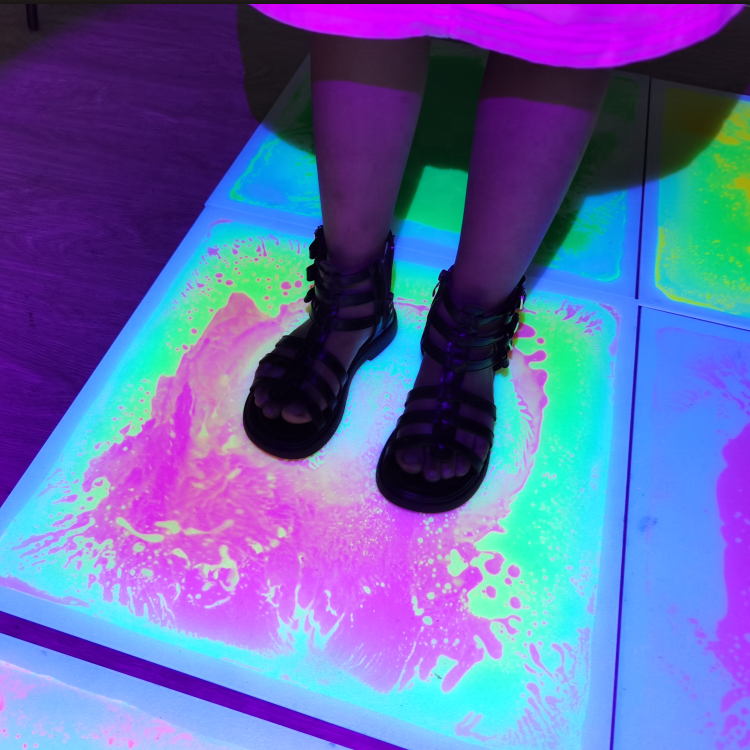 HF Sensory Liquid Floor Tiles  :Interactive Sensory Liquid Tiles for Engaging Play