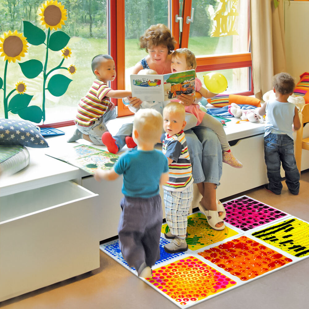 HF Sensory Liquid Floor Tiles:High-Quality Sensory Mats for Enhanced Sensory Development 