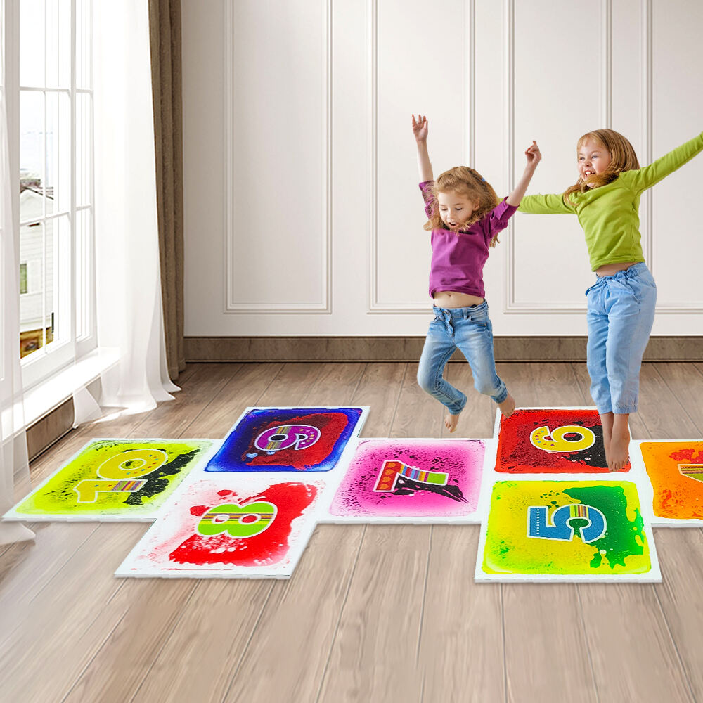 HF Sensory Liquid Floor Tiles  :Durable Sensory Liquid Tiles for Home Use