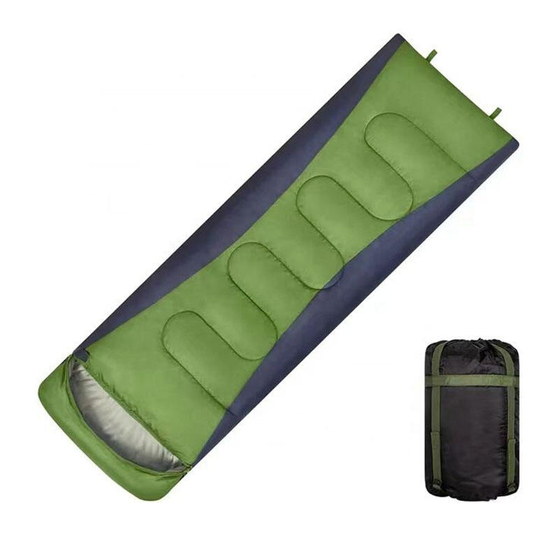 Square Green Compact Compression Sleeping Bag