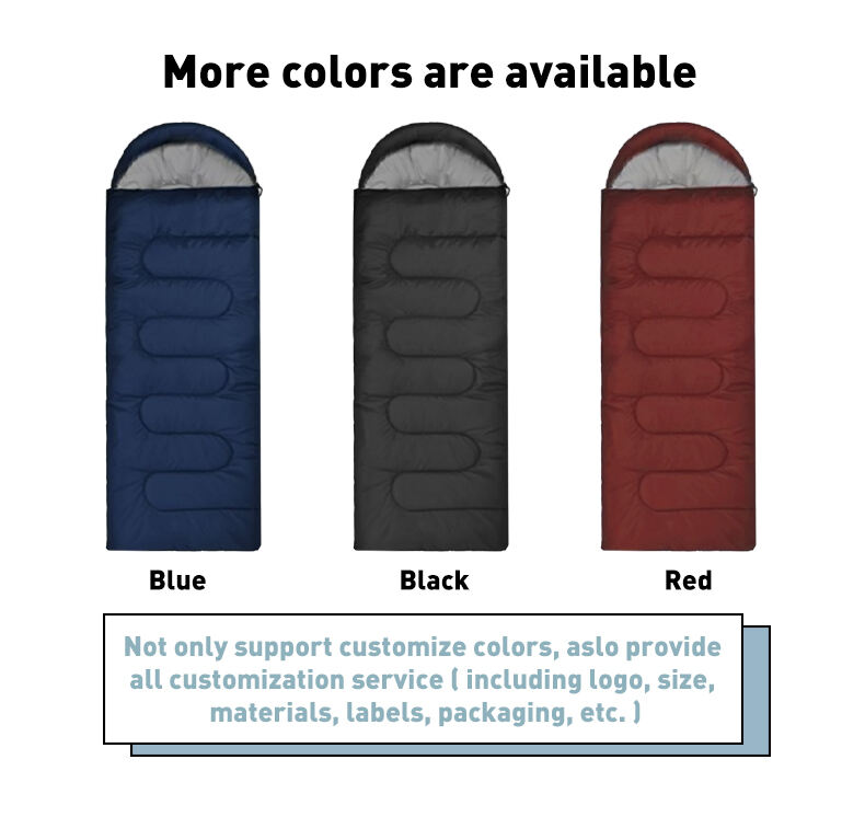 Camping Sleeping Bag Black factory