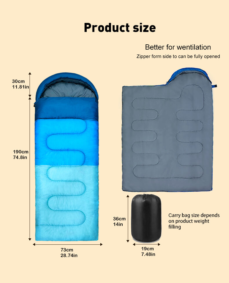 Four Seasons Mummy Sleeping Bag manufacture