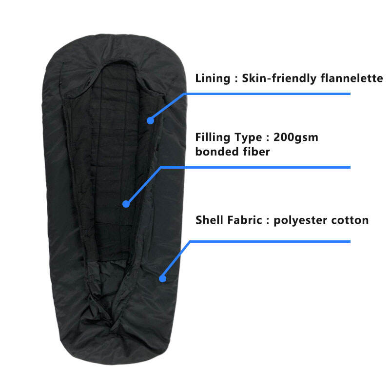 Oem Wholesale Camping Mummy Sleeping Bag Winter-20 Hiking Customized Outdoor manufacture