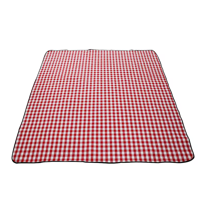 Pink picnic rug manufacture