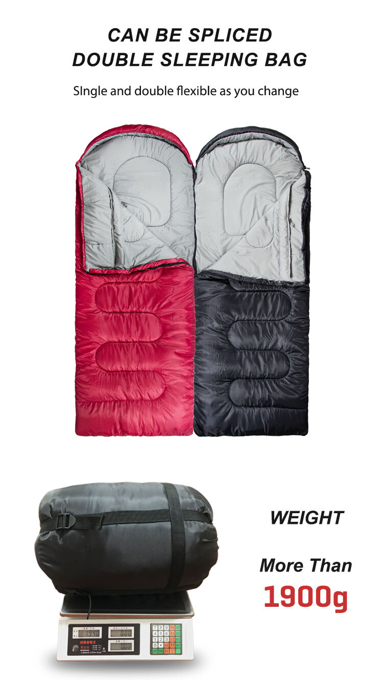 Winter Thick Warm Sleeping Bag Wide Large Size For More Comfortable Use manufacture