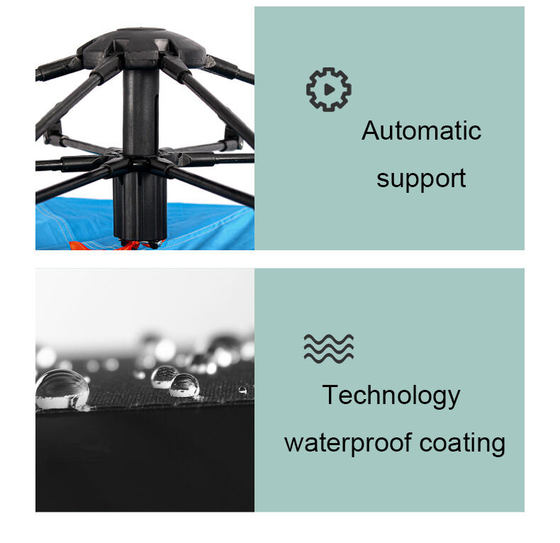 camping automatic tent details