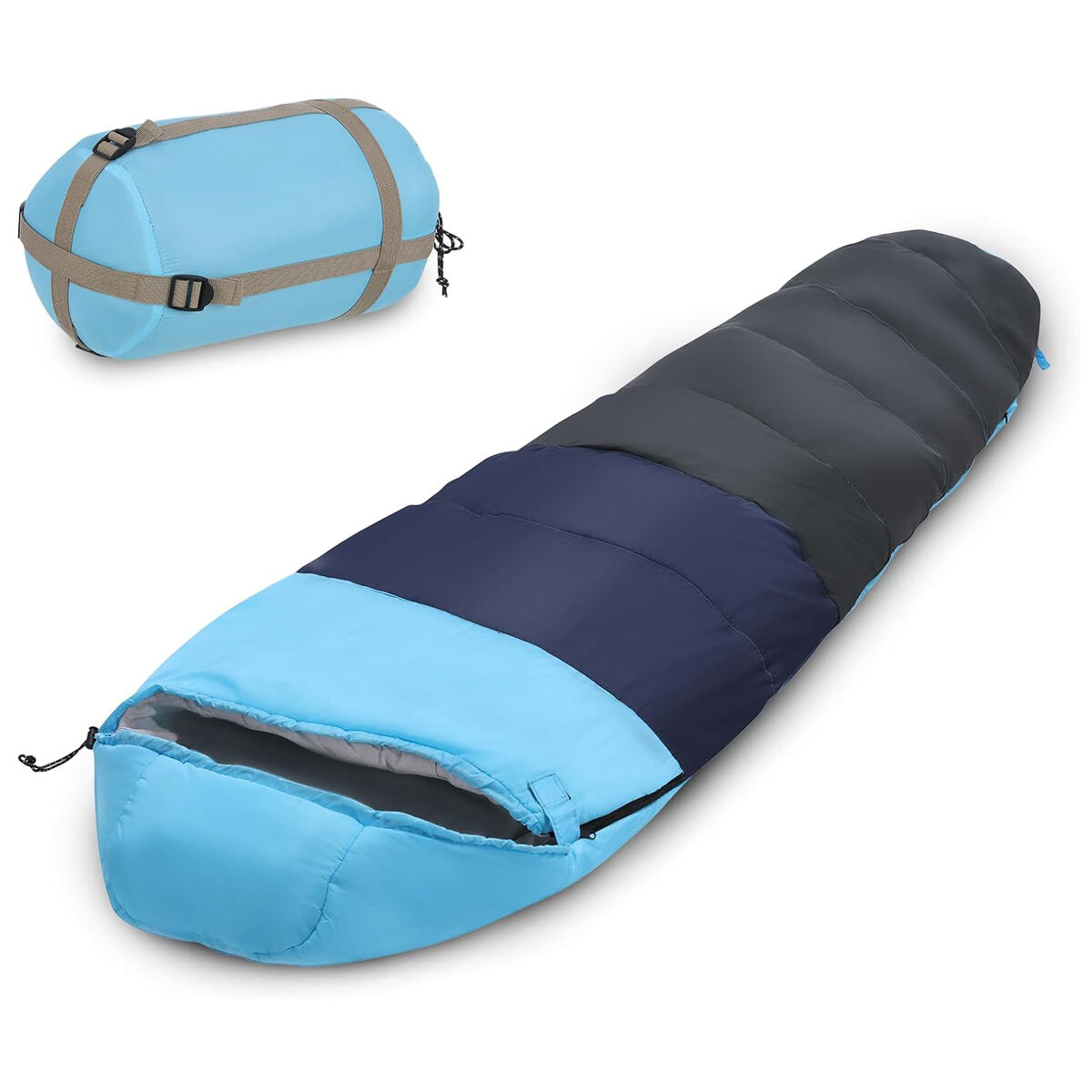 Mummy sleeping bag manufacture