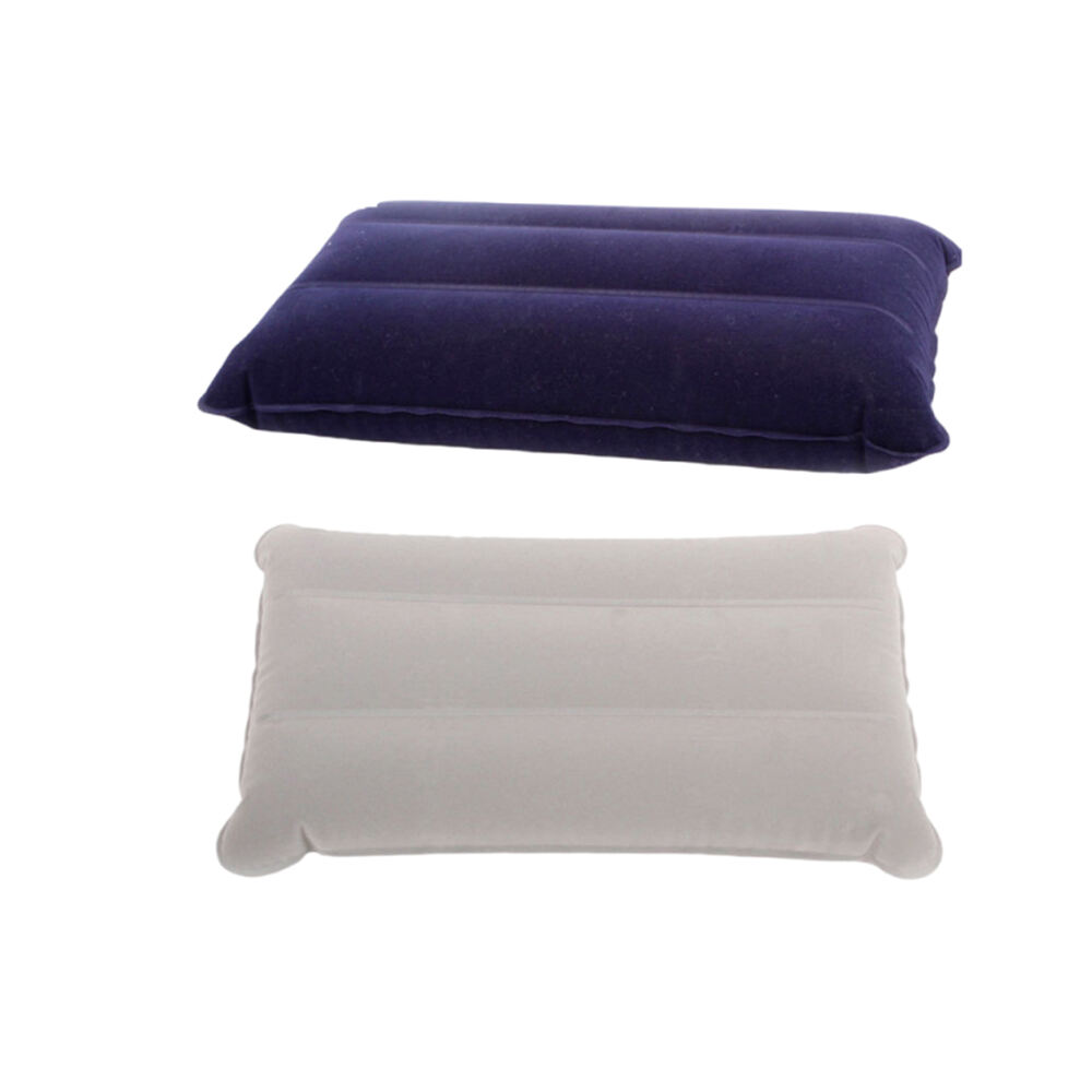 Flocking small stripe pillow