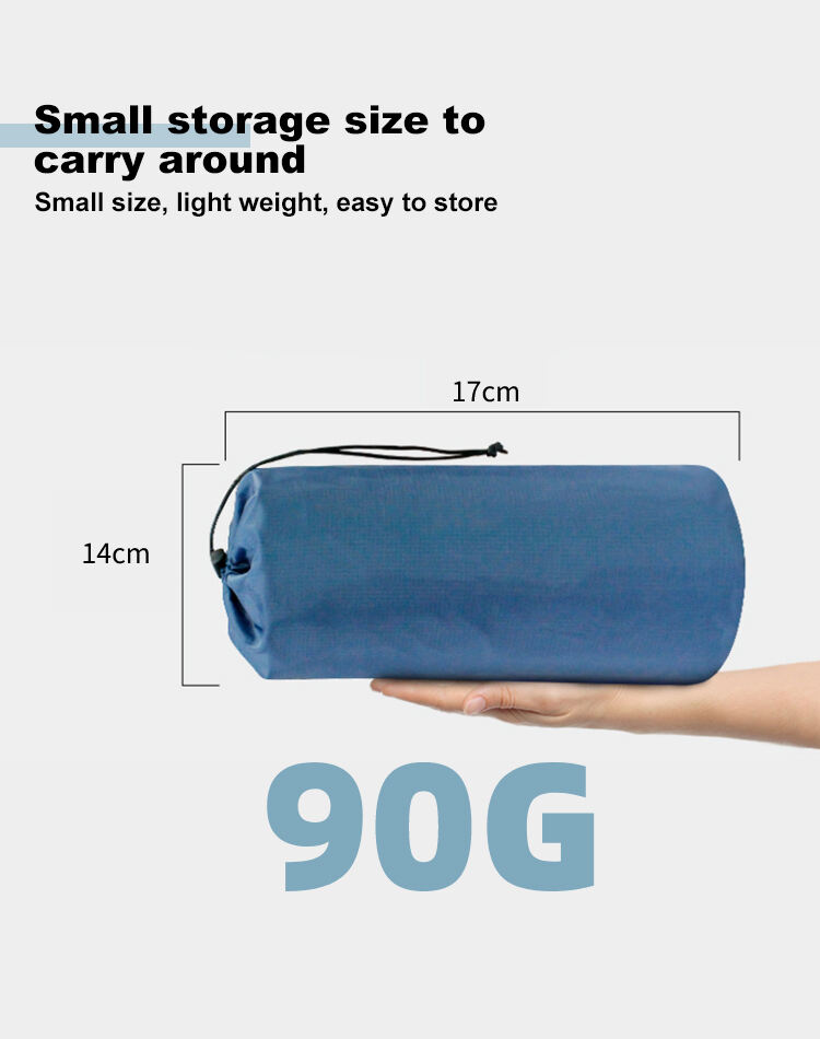 Cashew-shaped Inflatable Pillow with Mouthpiece for Blowing manufacture