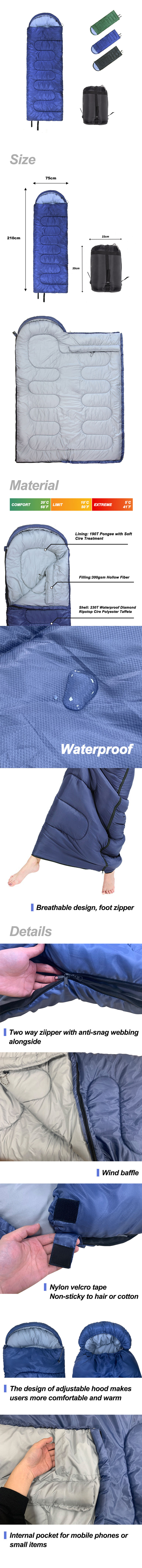 Outdoor Winter Sleeping Bag manufacture