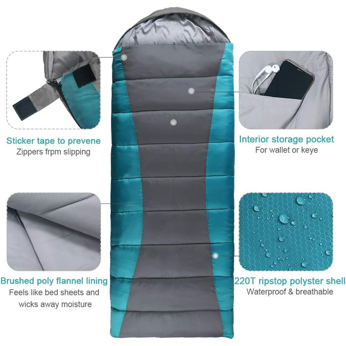 Sleeping Bags For 3-4 Seasons manufacture