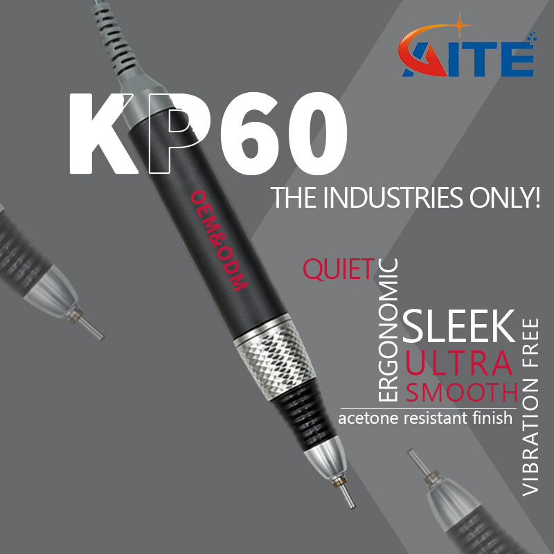 KP60 対 KP65 ハンドピース：最高の携帯型ネイルドリルハンドピース。