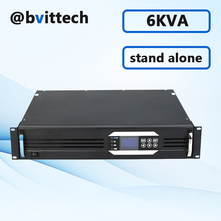 48VDC 6KVA 4800W RACK MOUNT INVERTER WITH REMOTE FUNCTION