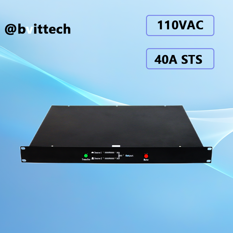 110VAC 40A Rack-Mount STS - Optimizing Space and Power Management