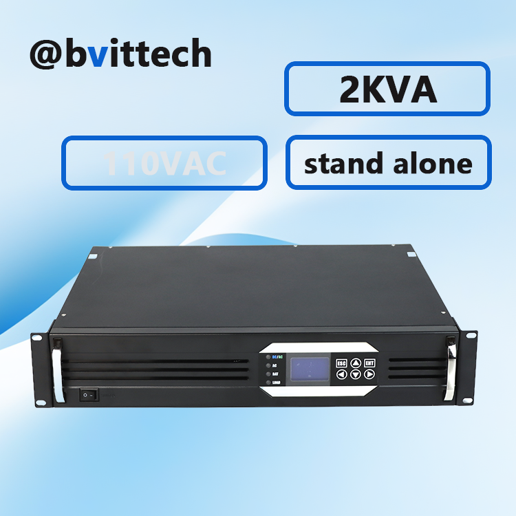 24VDC 2KVA 1600W RACK MOUNT INVERTER WITH REMOTE FUNCTION