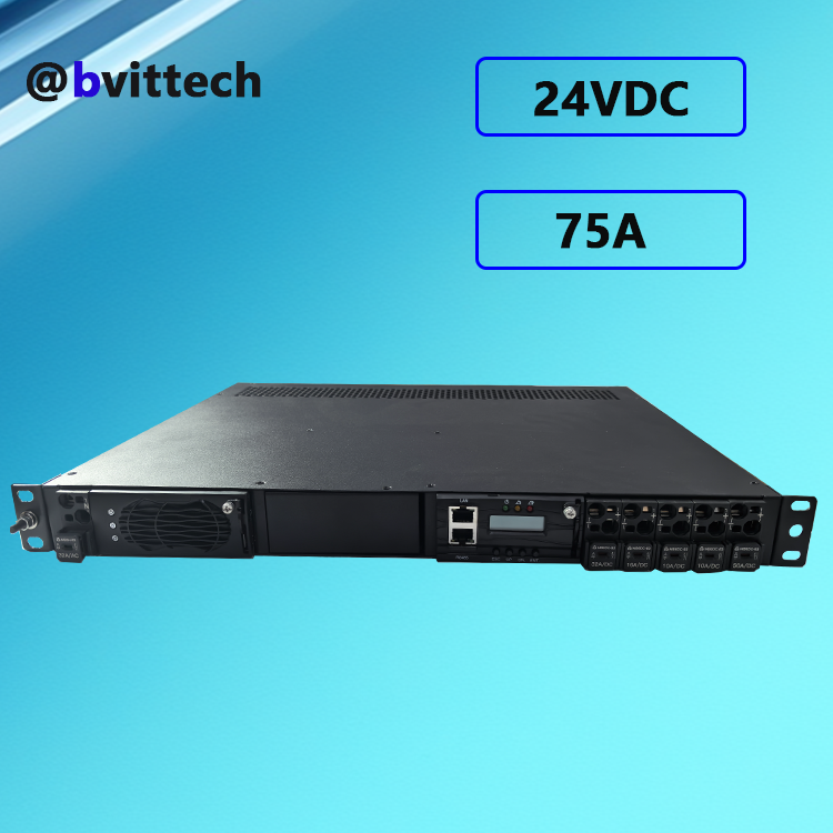 PLY5E Ⅱ 24VDC 75A SWITCH POWER SUPPLY 1U High-Efficiency Power Backup