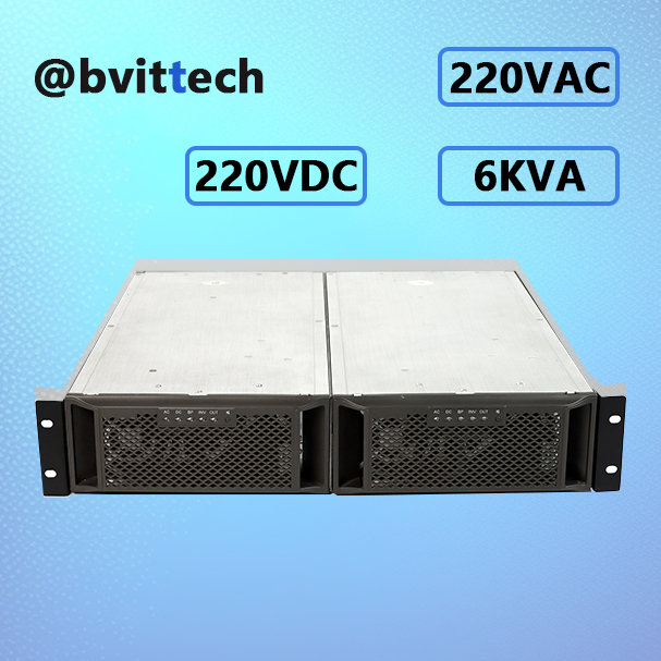 220VDC to 220VAC Hot-swap modular inverter 6KVA