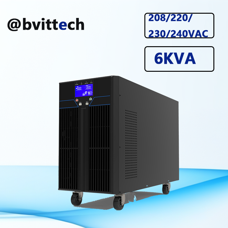 6000VA UPS Battery Backup with Pure Sine Wave Output External Battery