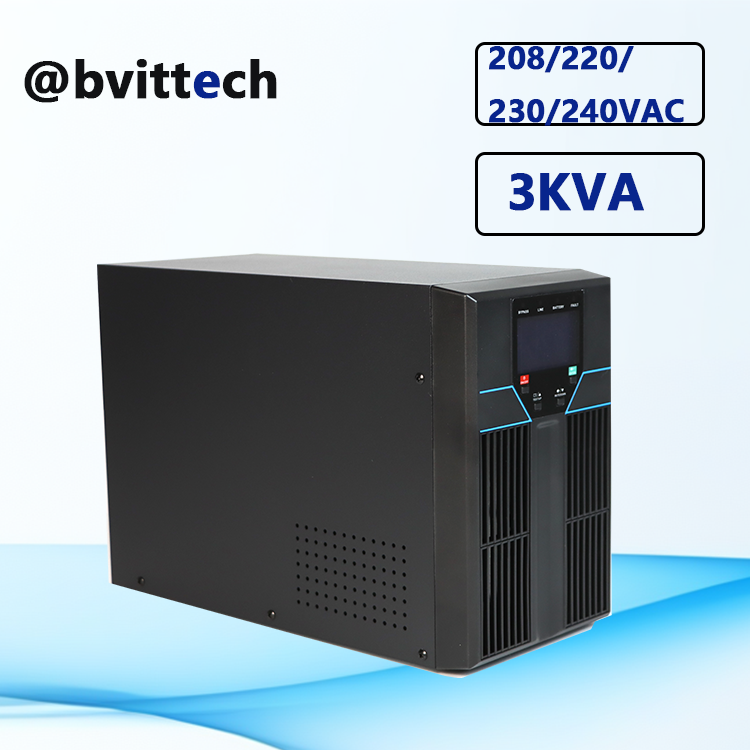 3000VA UPS Battery Backup with Pure Sine Wave Output External Battery