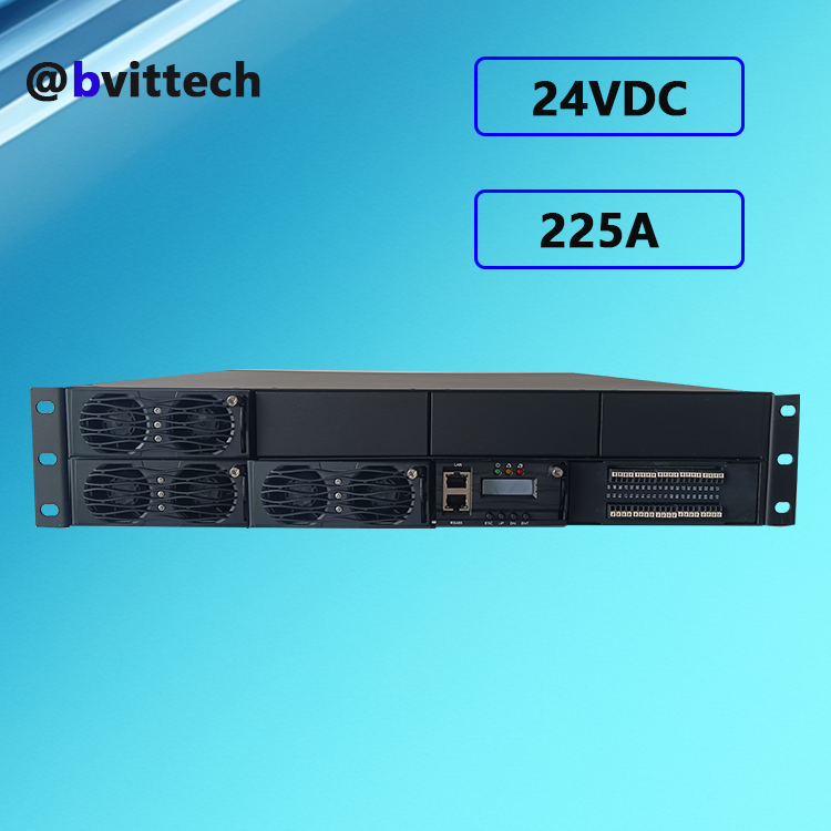 PLY5E Ⅱ 24VDC 225A SWITCH POWER SUPPLY 2U Rack-Mounted Backup Power Unit