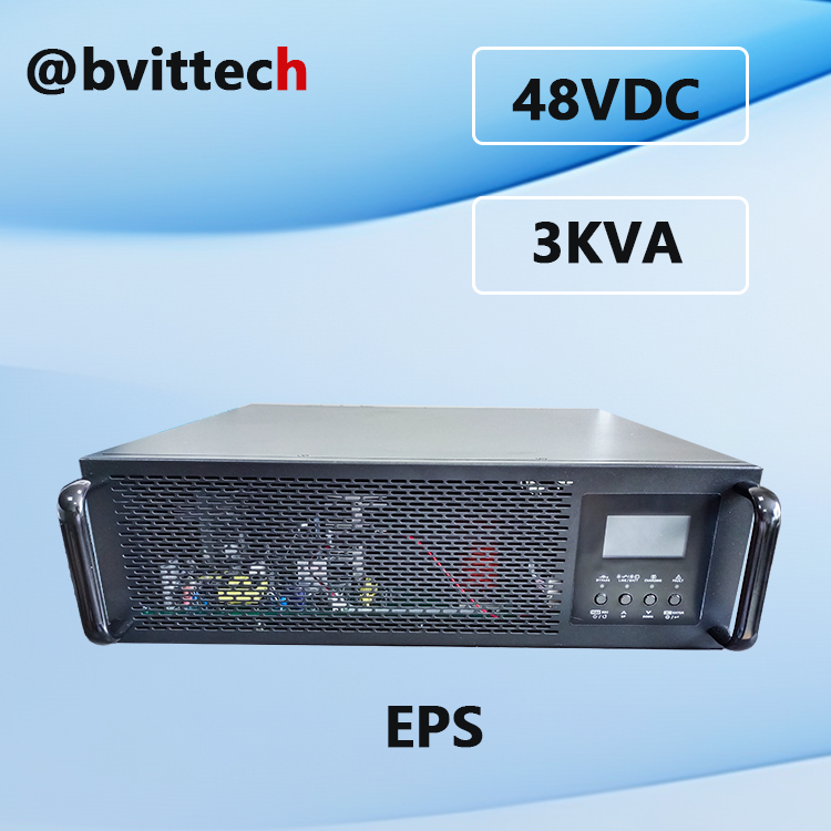 48VDC 220VAC 3KVA RACK MOUNT EPS 0MS Överföringstid