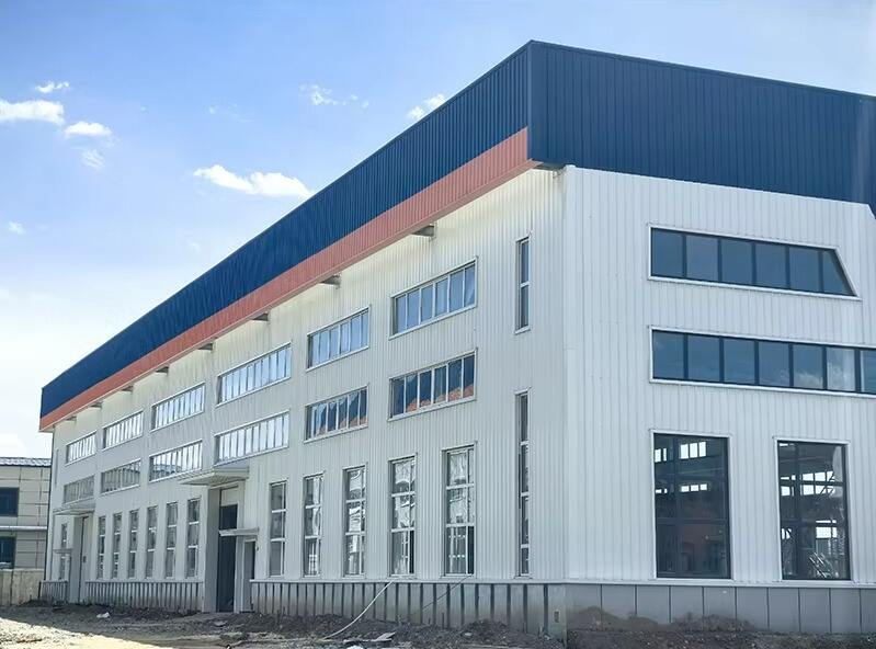 product steel structures office workshop easy to install prefabricated steel frame aircraft hangars metal warehouse building-1