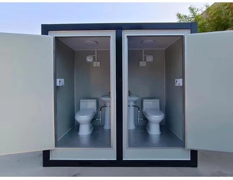 Wholesale Custom Made Portable Mobile Movable Public  Toilet Chinese Camping Design  Container Material manufacture