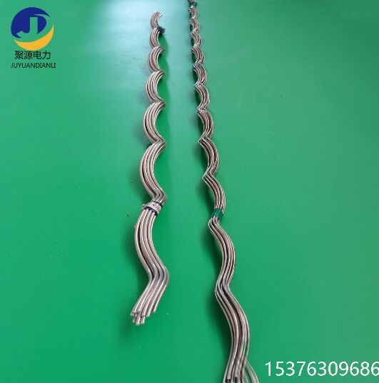 Cable suspension pre twisted wire manufacture