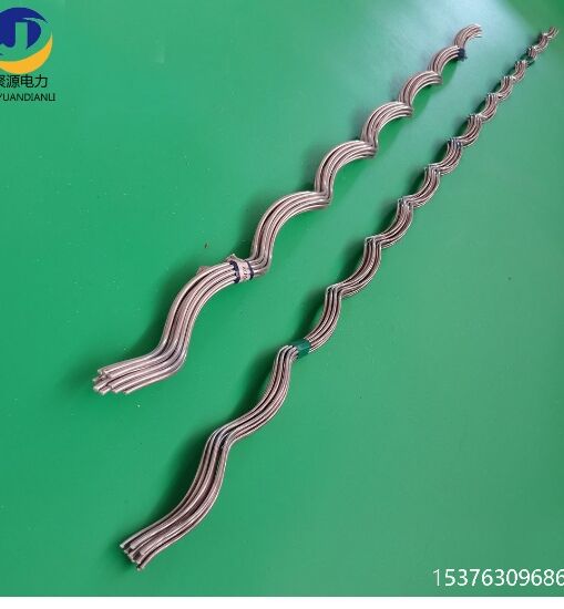 Cable suspension pre twisted wire manufacture