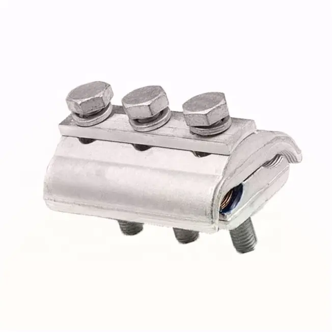 Fijador de Aluminio Pg Conector Bimetalico en Paralelo con Surco Aluminium PG Clamp