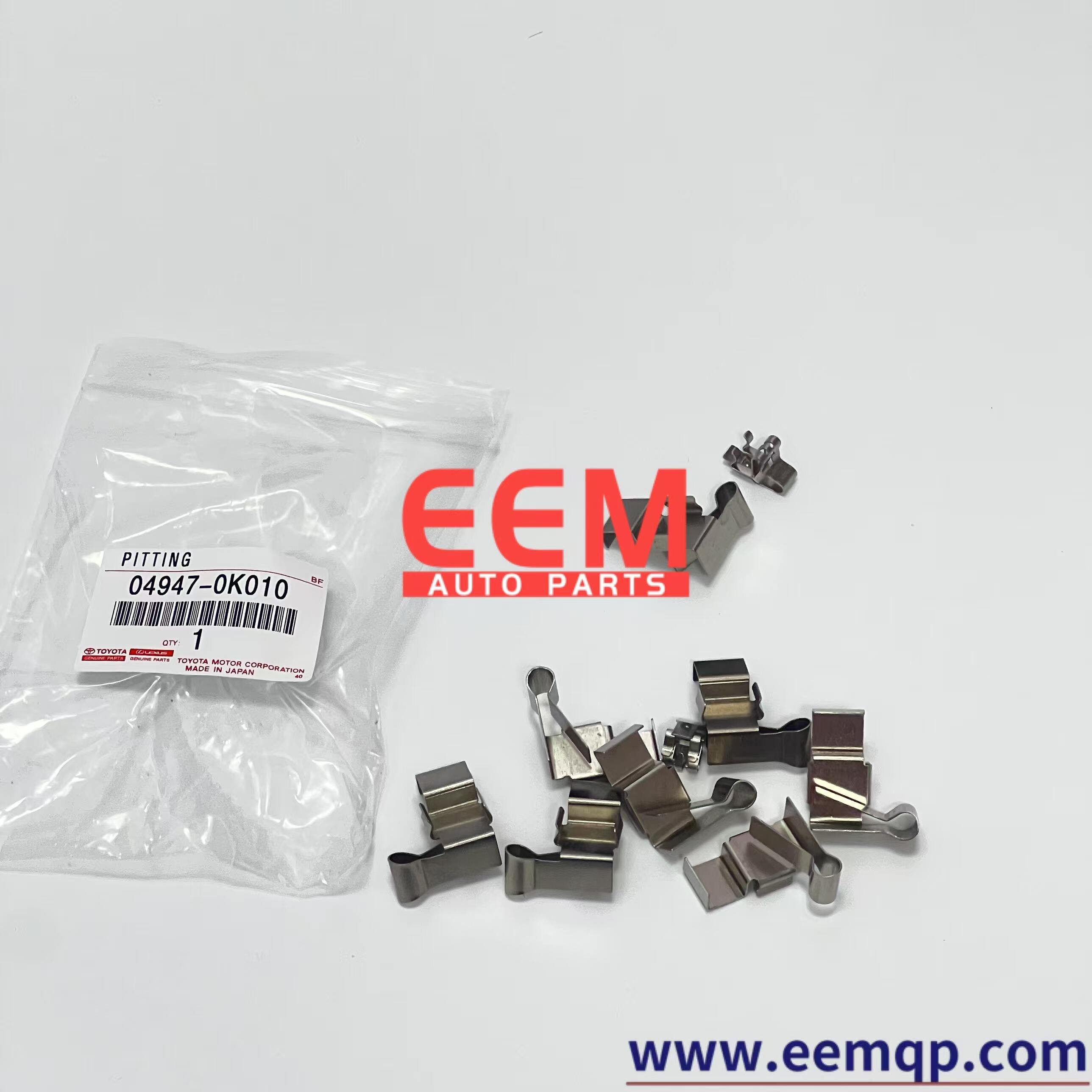 049470K010 BRAKE KIT, DISC BRAKE, FRONT 04947-0K010 EEM AUTO PARTS