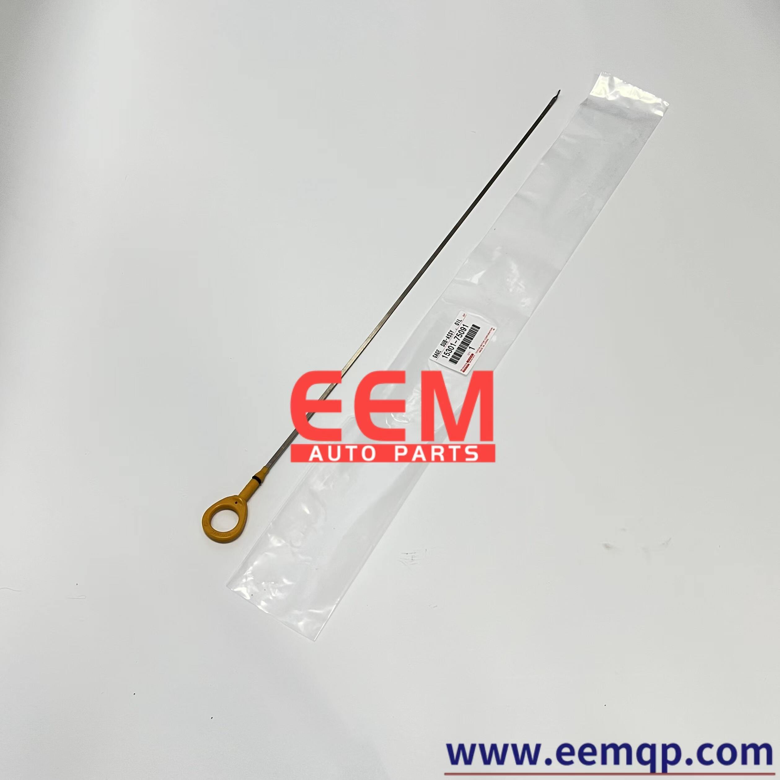 TOYOTA 15301-75091 GAUGE SUB-ASSEMBLY, OIL LEVEL