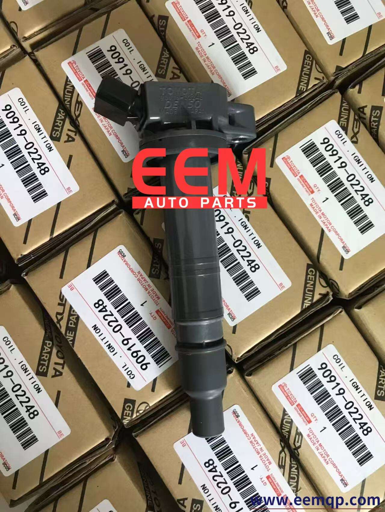 TOYOTA HIGH QUALITY 90919-02248 IGNITION COIL ASSEMBLY CHINA。