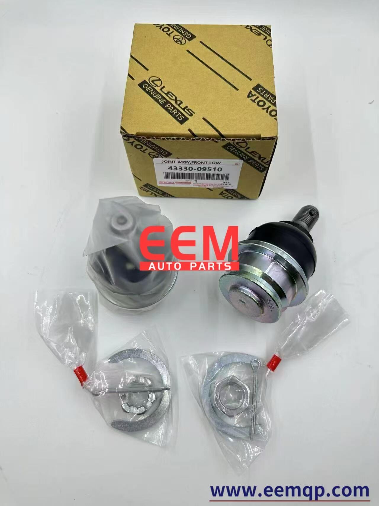 TOYOTA 43330-09510 ORIGINAL HIGH QUALITY JOINT ASSY, LOWER BALL, FRONT