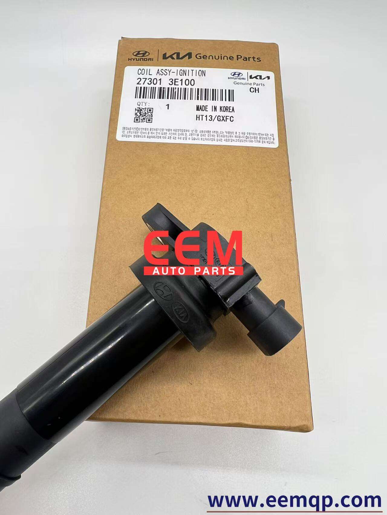 HYUNDAI 27301-3E100 COIL ASSEMBLY-IGNITION EEM AUTO PARTS